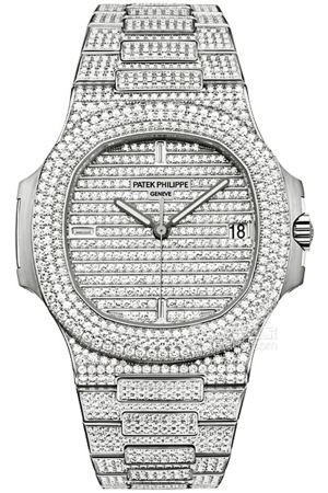 Patek Philippe Sport Elegance 5719/1G-001 Automatic mechanical, platinum and diamond setting, 40mm