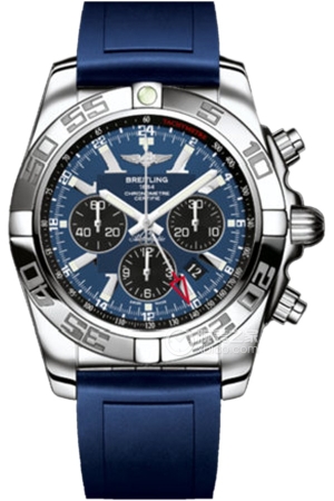 Breitling mechanical chronograph AB041012.C835 (rubber) Automatic machinery, precision steel, 47mm