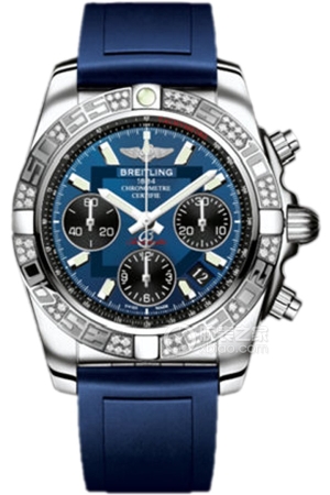 Breitling mechanical chronograph AB0140AA.C830 (deep-diving rubber) Automatic machinery, precision steel, 41mm