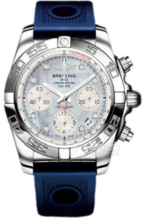 Breitling AB014012.G712 Mechanical Chronograph (Ocean Racer) with Rubber Strap Automatic machinery, precision steel, 41mm