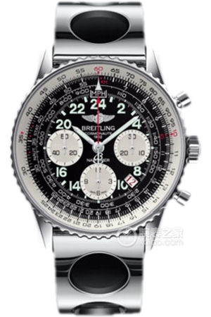 Breitling Aviator Chronograph AB021012.BB59 Black Dial Stainless Steel Stainless steel, 43mm