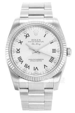 Rolex Air-King 114234 Roman Numerals Automatic machinery, precision steel, 34mm