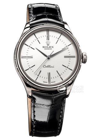 Rolex Cellini 50509-0007 Automatic mechanical, 18k white gold, 39mm