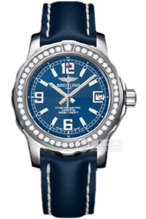 Breitling Superocean A7738753.C850.116X.A14BA.1 Temperature Compensated SuperQuartz™ Quartz, Stainless Steel, 33mm