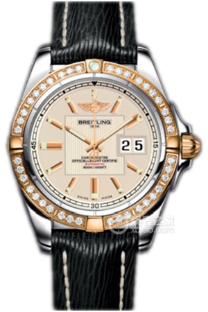 Breitling C49350LA.G701 Leather Automatic machinery, precision steel, 41mm