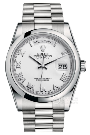 Rolex Day-Date 118206-0041 Automatic machinery, platinum, 36mm