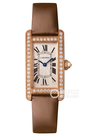Cartier Tank WJTA0036 Quartz, 18K rose gold, 34.80 x 19.00mm
