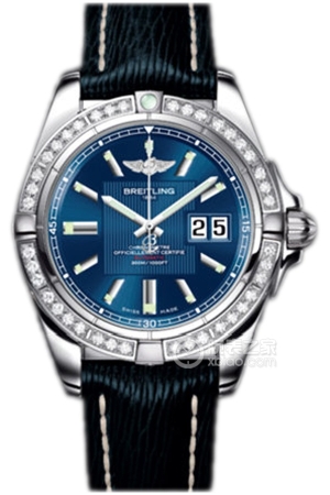 Breitling A49350LA/C806 Leather Automatic machinery, precision steel, 41mm