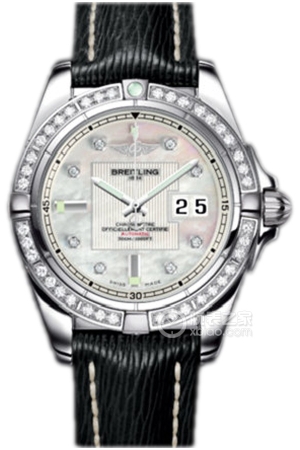 Breitling A49350LA/A702 Leather Automatic machinery, precision steel, 41mm