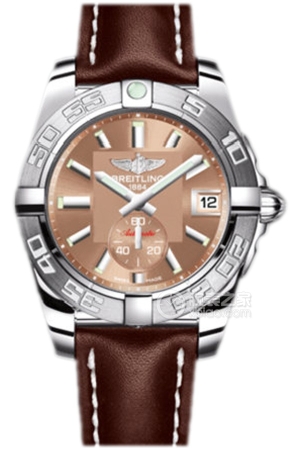 Breitling A3733012/Q582 Brown Leather Automatic machinery, precision steel, 36mm