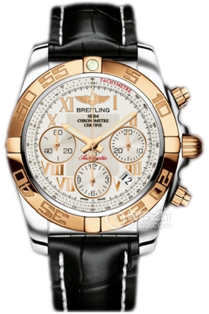 Breitling mechanical chronograph CB014012/G759 black alligator leather Automatic machinery, precision steel, 41mm