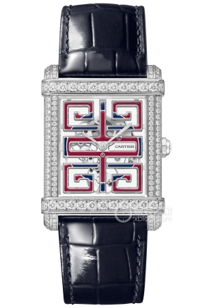 Cartier Tank HPI01507 950 platinum, 39.5 x 29.2mm