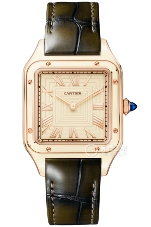 Cartier Santos WGSA0054 Manual mechanical movement, 18k rose gold, 43.5 x 31.4mm