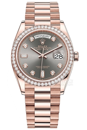 Rolex Day-Date Model M128345RBR-0052 Automatic mechanical, 18ct Everose gold, 36mm