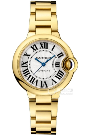Cartier Ballon Bleu WGBB0005 Automatic machinery, 18k gold, 33mm