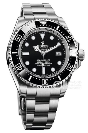 Rolex Sea-Dweller 116660-98210 Black Dial Automatic machinery, stainless steel, 44mm