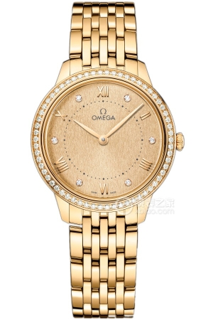 Omega De Ville 434.55.30.60.58.001 Quartz, yellow, 18mm, 30mm