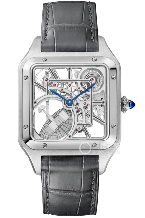 Cartier Santos WHSA0032 Automatic machinery, stainless steel, 43.5 × 31.4 mm