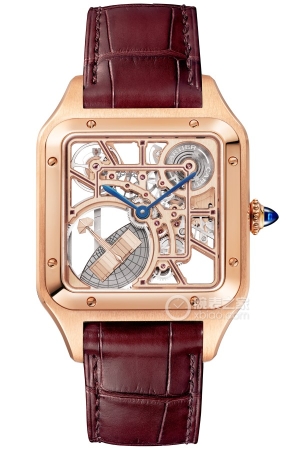 Cartier Santos WHSA0030 Automatic mechanical design, 18k rose gold, 43.5 × 31.4 mm