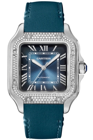 Cartier Santos W4SA0007 Automatic machinery, precision steel, 35.1mm