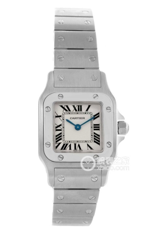 Cartier Santos W20056D6 Automatic machinery, stainless steel, 34.8 x 26.2 mm