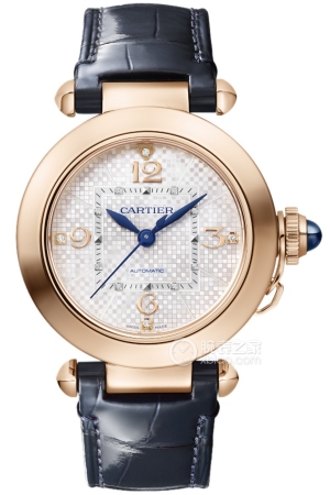 Cartier Pascal WGPA0027 Automatic mechanical, 18k rose gold, 35mm