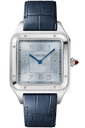 Cartier Santos WGSA0050 Manual mechanical, platinum, 46.6 x 33.9mm